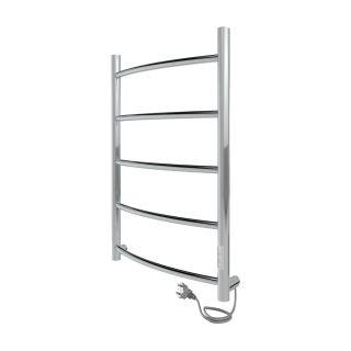 Полотенцесушитель электрический Indigo Arc Lux LCALE80-40Rt 80x40 см хром